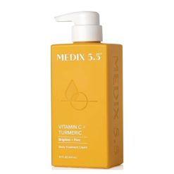 Crème Corps Éclat et Raffermissement Vitamine C + Curcuma MEDIX 5.5 444ml