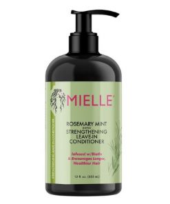 Après-shampoing sans rinçage fortifiant à la menthe et au romarin MIELLE 355ml