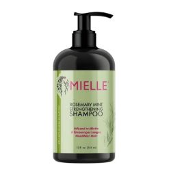 Shampoing fortifiant au romarin et menthe MIELLE 355ml