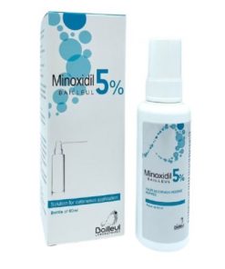 Solution de minoxidil Bailleul à 5 ​​% pour application cutanée 60ml