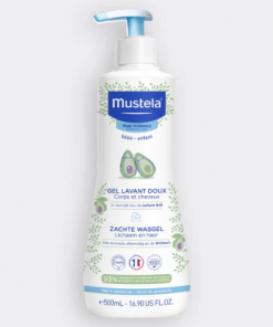 Gel Lavant Doux Bébé à l'avocat BIO MUSTELA 500 ML