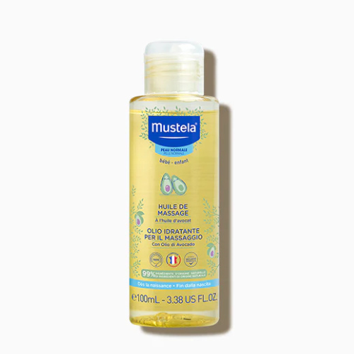 Huile de massage à l'huile d'avocat MUSTELA 100 ML