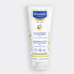 Lait nourrissant au Cold Cream à la cire d'abeille BIO MUSTELA 200 ml