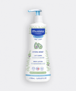 Lait corps Hydra Bébé à l'avocat BIO MUSTELA 500 ML