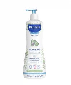 Gel Lavant Doux Bébé à l'avocat BIO MUSTELA 750 ML