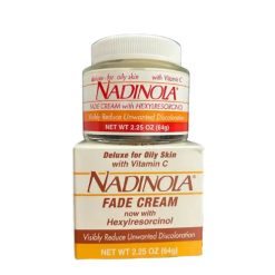 Crème éclaircissante Deluxe pour peaux grasses NADINOLA 64g
