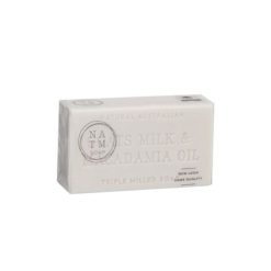 Savon au lait de chèvre et à l'huile de macadamia NATM 400g