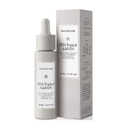 Soin anti-âge à l'acide topique PHA 12 % pour la peau NATURIUM 30ml