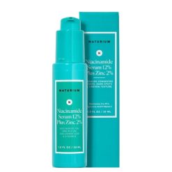 Sérum à l'acide niacinamide 12% + zinc 2% pour la peau NATURIUM 30ml