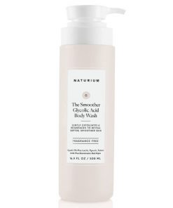 Gel douche exfoliant à l'acide glycolique The Smoother NATURIUM 500ml