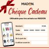 Chèque Cadeau MADON