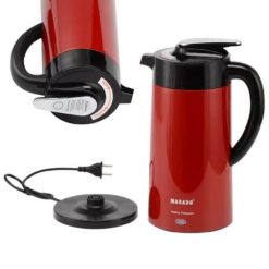 Alternative view of Bouilloire électrique MARADO MA-3304 acier inoxydable, 1000W, 220-240V, 3 Litres, Garantie 1 mois