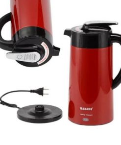 Alternative view of Bouilloire électrique MARADO MA-3304 acier inoxydable, 1000W, 220-240V, 3 Litres, Garantie 1 mois