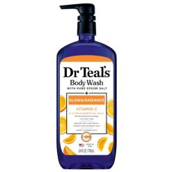 Gel de Douche Éclat et Brillance à la Vitamine C Dr TEAL'S 710ml