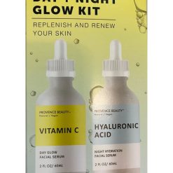 Duo de Sérum de jour et de nuit a la vitamine C et a l'acide Hyaluronique PROVENCE BEAUTY 60ml