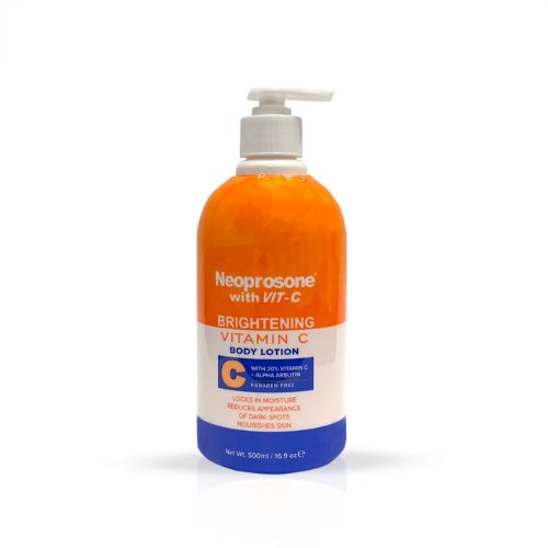 Lotion corporelle éclaircissante à la vitamine C NEOPROSONE 500ml
