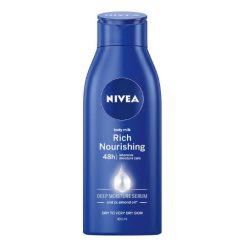 Lait Corps Riche Nourrissant pour les peaux tres sèches NIVEA 400ml