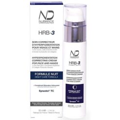 Soin Correcteur d'Hyperpigmentation Nuit pour les peaux nubiennes, mates et métissées HRB-3 NUBIANCE 30ml