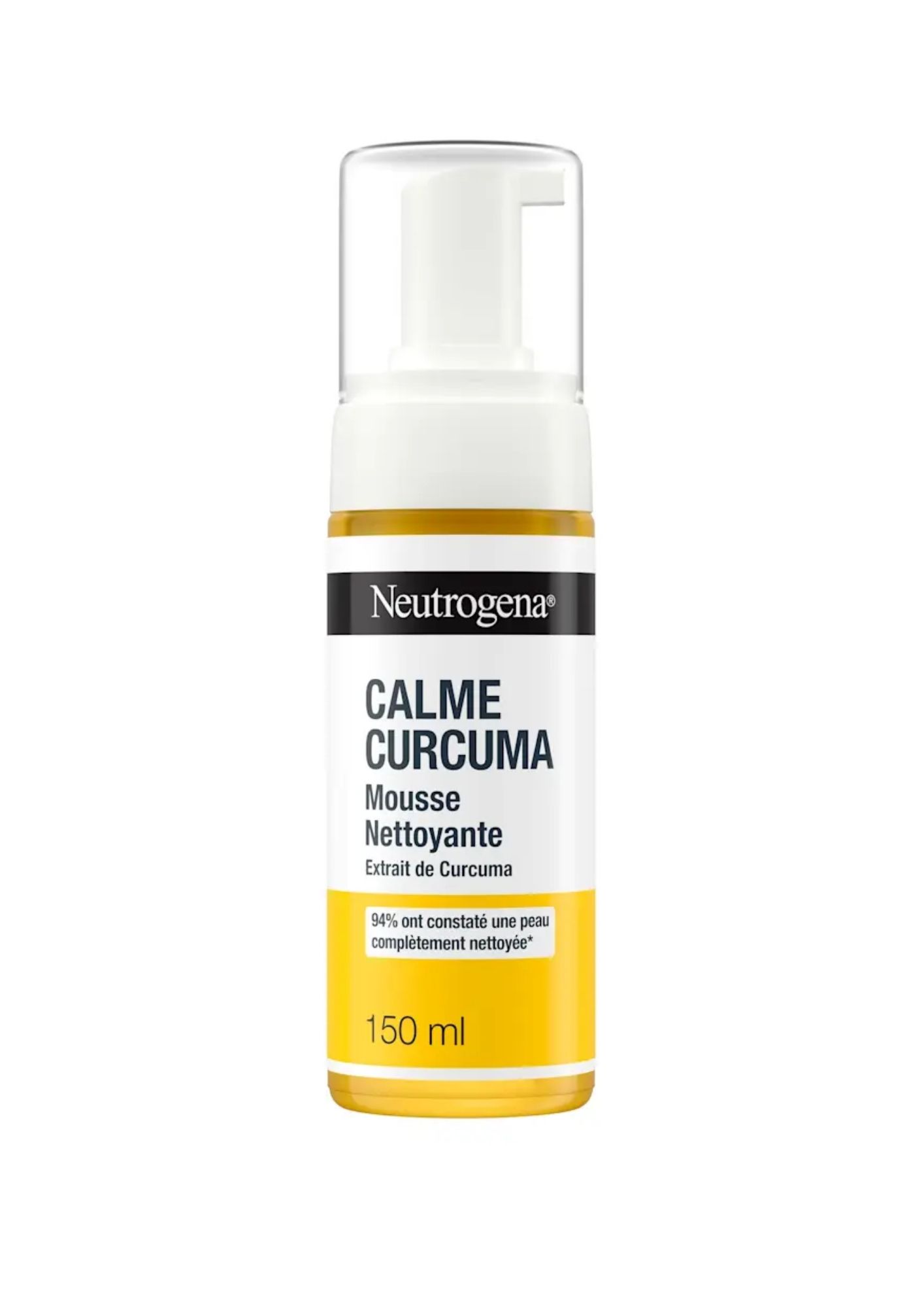 Mousse nettoyante calme curcuma NEUTROGENA 150ml