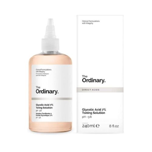 Lotion tonique exfoliante à l'acide glycolique 7% ORDINARY 240ml