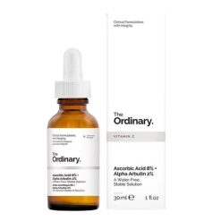Solution éclaircissants pour cibler les problèmes de pigmentation Ascorbic Acid 8% + Alpha Arbutin 2% ORDINARY 30ml