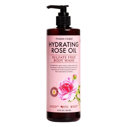 Gel Douche Hydratant à l'Huile de Rose PHARM/TABLE 240ml