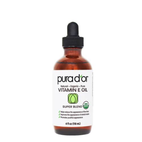 Huile de vitamine E biologique certifiée PURADOR 188ml