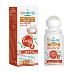 Rouleau chauffant pour articulations et muscles Pure Heat PURESSENTIEL 75ml