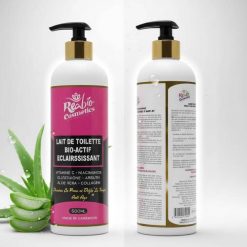 Lait de toilette Bio-actif Eclaircissant- Reabio Cosmetics 500ml