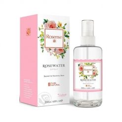 Tonique facial hydratant à l'eau de rose 100% ROSENSE 200ml