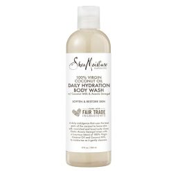 Bain moussant et gel douche hydratant à l'huile de coco vierge SheaMoisture 384ml