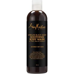 Gel douche apaisant au savon noir africain SHEA MOISTURE 384ml