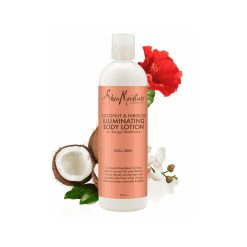 Lait corporel illuminateur à la noix de coco et à l'hibiscus SHEA MOISTURE 384 ml