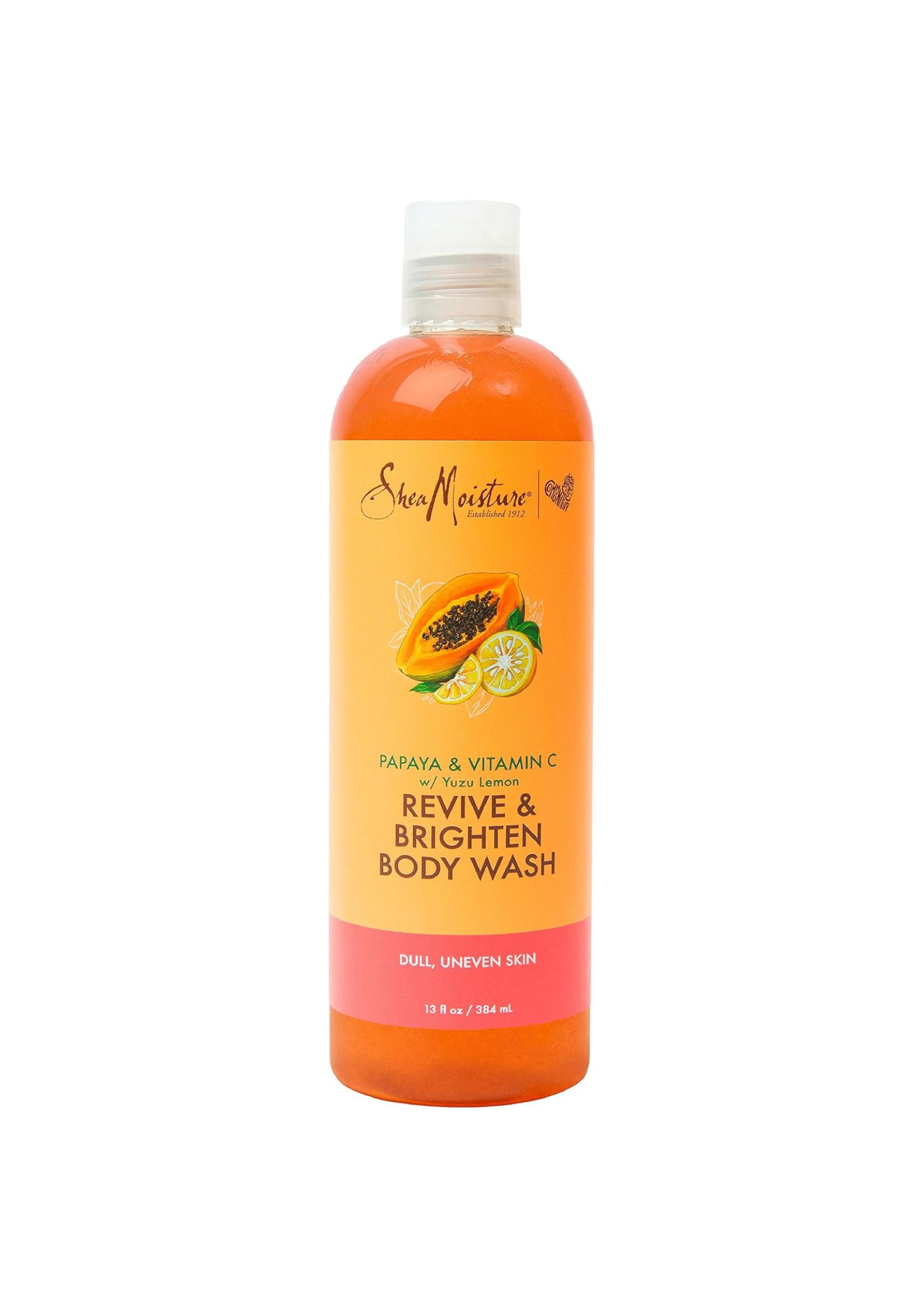 Gel douche à la Papaye et Vitamine C SHEA MOISTURE 384ml