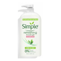 Gel de Douche Rafraîchissant SIMPLE 1L
