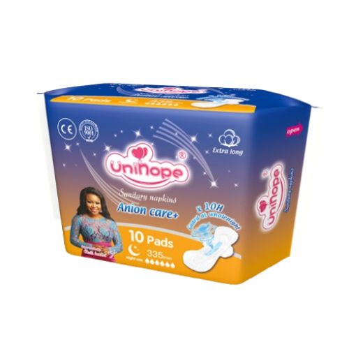 Serviettes hygiéniques UNIHOPE 10 PADS