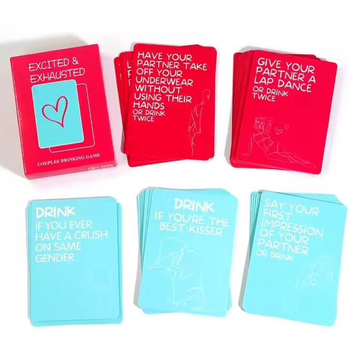 Sextoy 50 défis à relever cartes rouge (nr82)