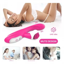 Alternative view of Sextoy Gode 2 en 1, Silicone vibromasseur (nr2)