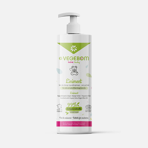 Lotion nettoyante pour Bébé VEGEBOM 250ml