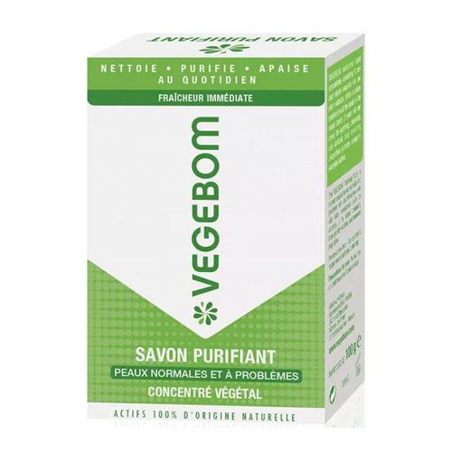Savon purifiant VEGEBOM 100g