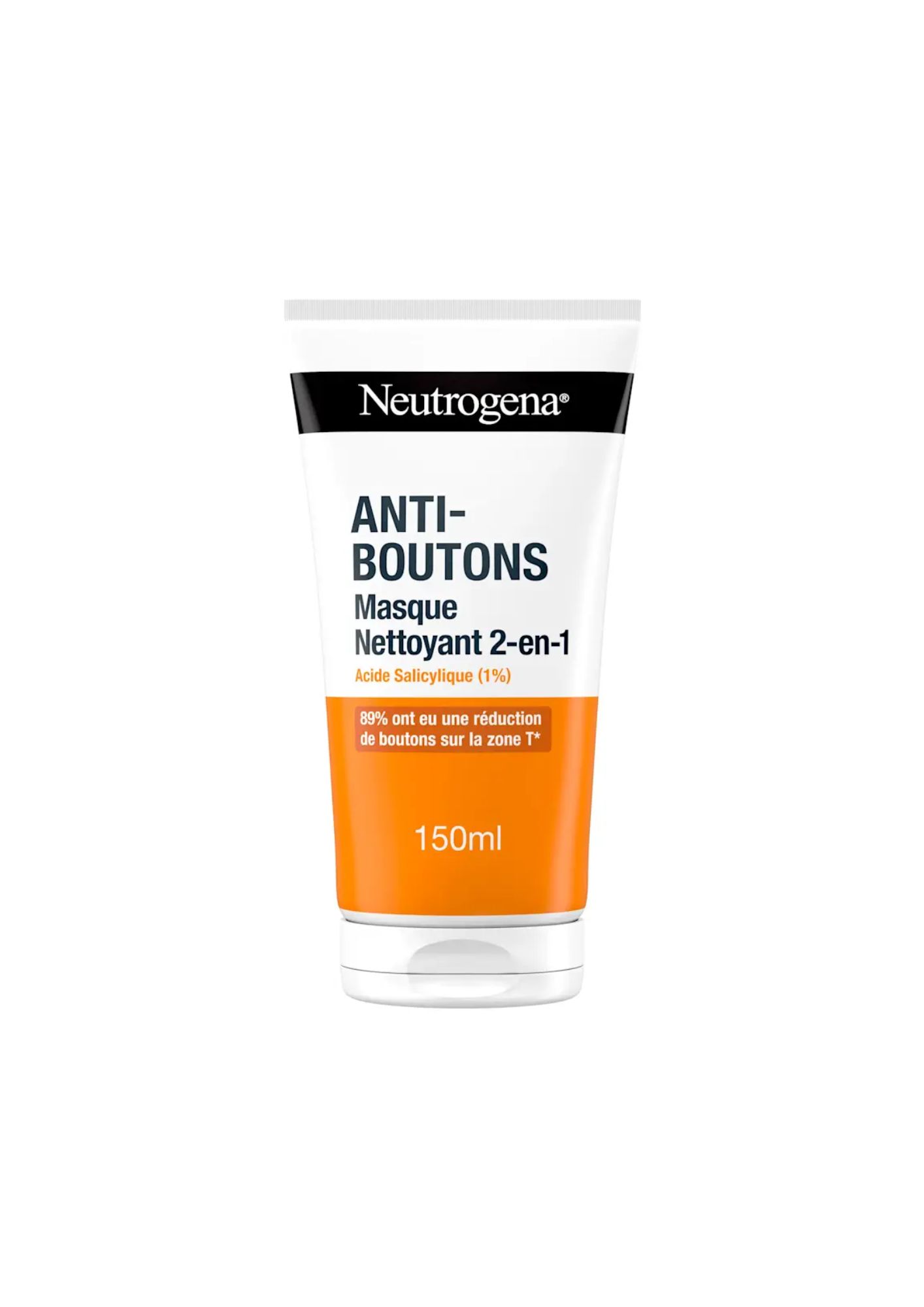 Masque Nettoyant anti-boutons 2 en 1 NEUTROGENA 150ml