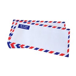 Enveloppes A6 LionFile par Avion 50 pièces