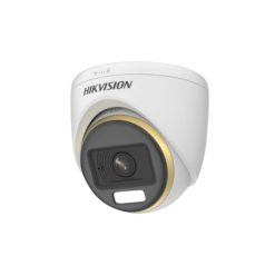 Caméra tourelle fixe infrarouge audio Hikvision DS-2CE70DF3T-PFS 2MP ColorVu pour intérieur