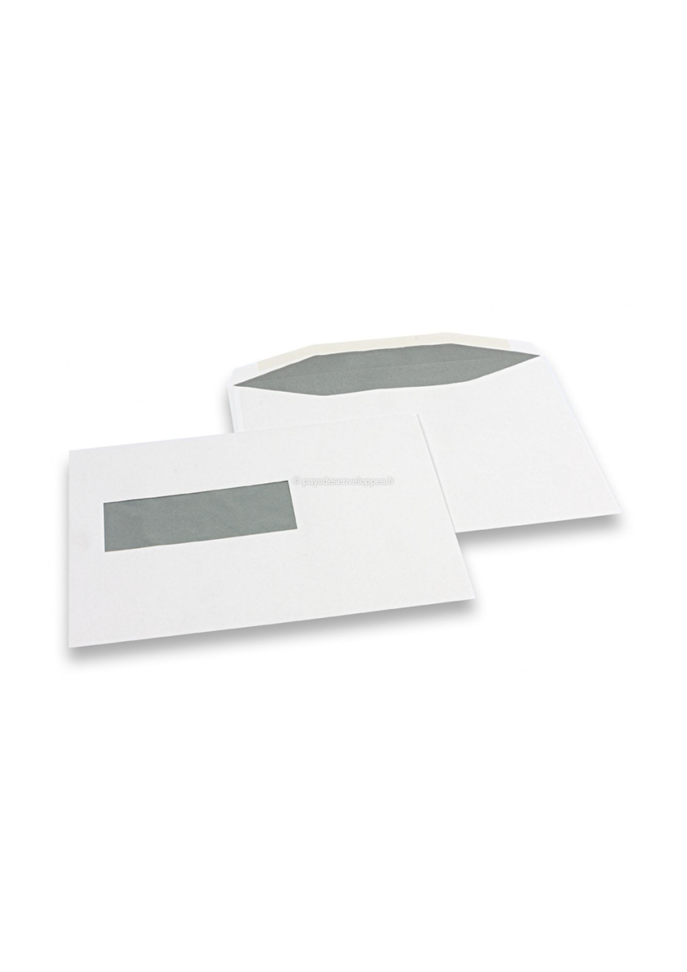 Enveloppe A6 avec Fenêtre Papier Premium 50 pièces