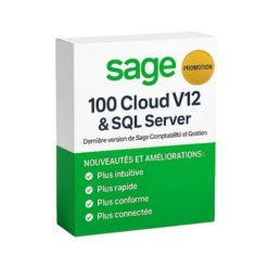 Logiciel de gestion Sage 100 Cloud V12 couplé à SQL Server,