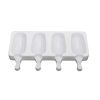 Moule à glaces esquimaux en silicone à 4 cavités
