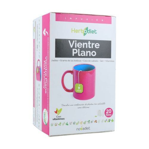 Tisane à infusion pour Ventre Plat Herbodiet NOVADIET 20sachets