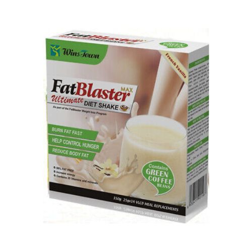 Boisson Diététique FatBlaster Ultime Saveur Vanille WINS TOWN 10 sachets 250g