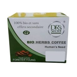 Boisson en poudre à base de plantes Café Bio Herbs DR’S SECRET 8 sachets de 15g