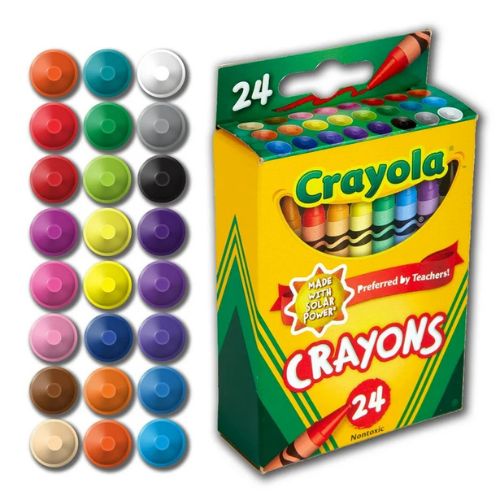 Crayon de 24 Couleurs Non Toxiques CRAYOLA – Image 2